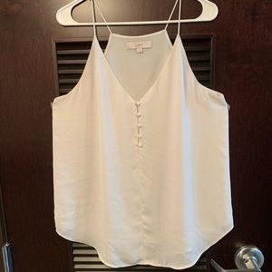 White LOFT Cami